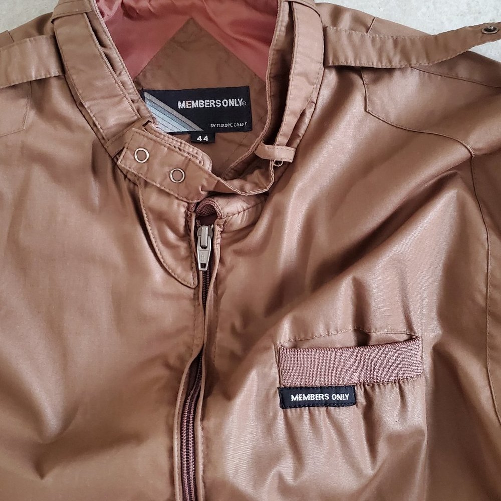 vintage retro original members only jacket super clean